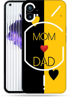 SkinoMania Nothing-Phone(1) Mobile Skin(Multicolor Mom Dad)