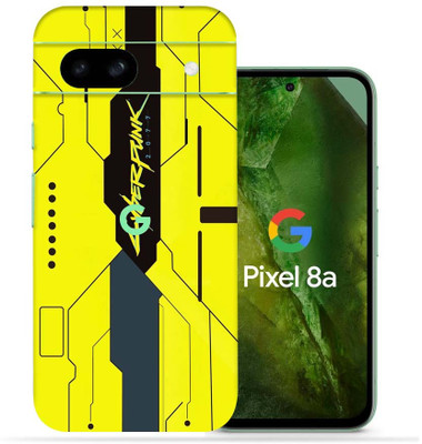 OggyBaba Google Pixel 8A 5g Mobile Skin(Cyberpunkh Yellow)