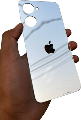 TWUAOP VIVO T3 LITE 5G, VIVO Y28S, VIVO Y28E, VIVO Y18, VIVO Y18E BACK PANNEL ACRYLIC Mobile Skin(Silver)