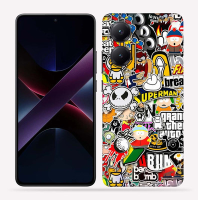 OggyBaba OggyBaba Poco X7 pro 5g Mobile Skin(Sticker-Bombing)