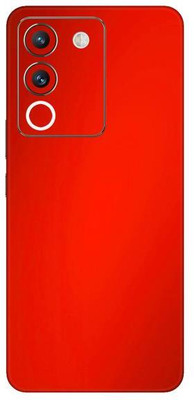 Vcare GadGets Vivo Y200 5G Mobile Skin(Metallic Red Shining)