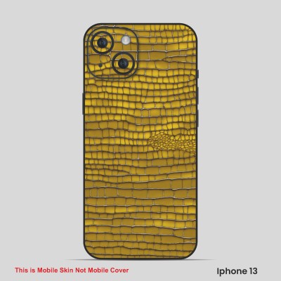 VYBE The Smart Choice iPhone 13 Pattern Mobile Skin(Old Gold 6)