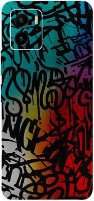 BUGGU VIVO Y15C Mobile Skin(Graffiti Text Skin With High Matte Finish.)