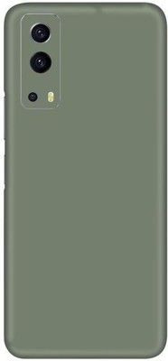 Vcare GadGets Grey vivo i QOO Z3 5G Mobile Skin(Grey)
