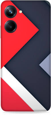 SkinoMania Realme 10 pro (5G) Mobile Skin(Multicolor Black-Track)