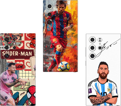 wrap craft SAMSUNG GALAXY M53 5G(PACK OF 3 skin)Camera&Back Protector Premium Vinyl Mobile Skin(Multicolor)