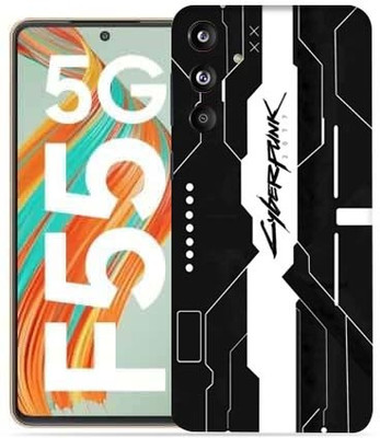 OggyBaba Samsung Galaxy F55 5g Mobile Skin(Black Cyberpunkh)