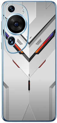 FCS Huawei P50 Pro Printed Back skin Mobile Skin(Rog White Texture)