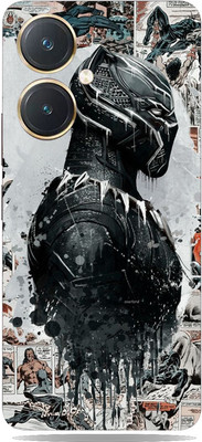 SkinoMania Vivo y27 Mobile Skin(Comic-Panther Multicolor Mobile Skin)