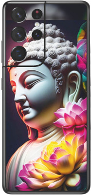 VYBE The Smart Choice galaxy s21 ultra Buddha Mobile Skin Mobile Skin(Black 79)