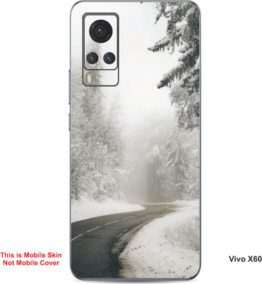 VYBE The Smart Choice Vivo X60 Naturel Mobile Skin(Desert Grey 10)