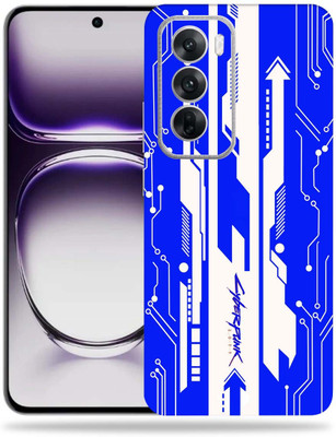 WeCre8 Skin's WeCre8 Skin's Oppo Reno 12 5G Mobile Skin(Blue Cyberpunk)
