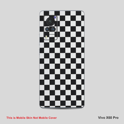 VYBE The Smart Choice Vivo X60 Pro Pattern Mobile Skin Mobile Skin(Multi ColourCK10)