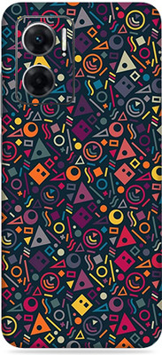 SkinoMania Redmi 11 Prime(5G) Mobile Skin(Multicolor Geometric Shapes)