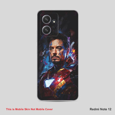 VYBE The Smart Choice Redmi Note 12 Super Hero Mobile Skin(Multy colorI/07)