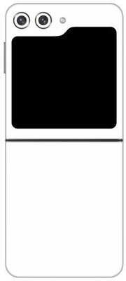 Vcare GadGets Samsung Galaxy Z Flip5 5G Mobile Skin(White)