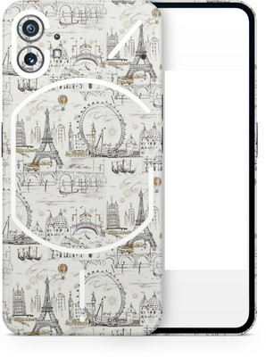 Flipkart SmartBuy nothing phone 1 mobile skin its ready to used cutting skin hindola 1 Mobile Skin(Multicolor)