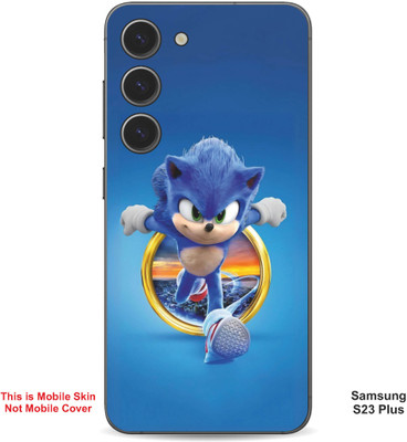 VYBE The Smart Choice Samsung S23 Plus Sonic The Hedgehog Embossed Mobile Skin(Bluish 11)