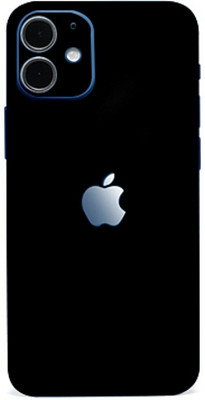AsSkin Apple iPhone 12 Mobile Skin(Coal Black Matte Skin With High Matte Finish)