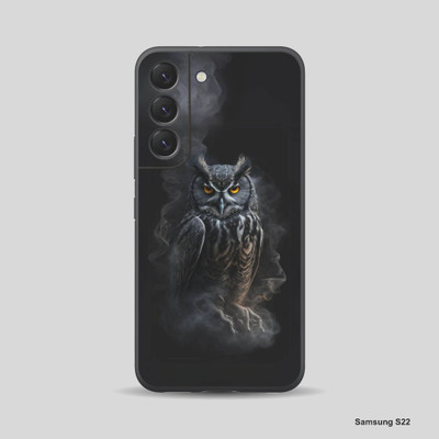 VYBE The Smart Choice Samsung S22 Owl Mobile Skin Mobile Skin(Charcoal Grey 31)