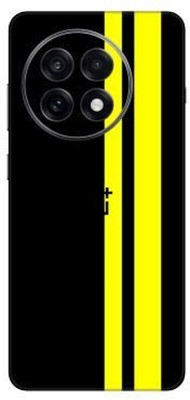 Vcare GadGets OnePlus 13R 5G (With Logo) Mobile Skin(Black & Yellow)