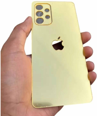 MOBIFONIC SAMSUNG GALAXY A33 5G MIRROR BACK PANNEL Mobile Skin(Gold)