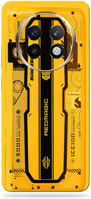 WeCre8 Skin's Realme 13 5G Ultra Premium Vinyl Mobile Skin (Multicolor) Mobile Skin(yellow-red-magic)