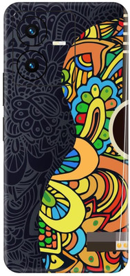 aadia ® VIVO Y22 2022 PRINTED VINYL WRAP DECAL LAMINATION STICKER (MATTE) Mobile Skin(Multicolor)