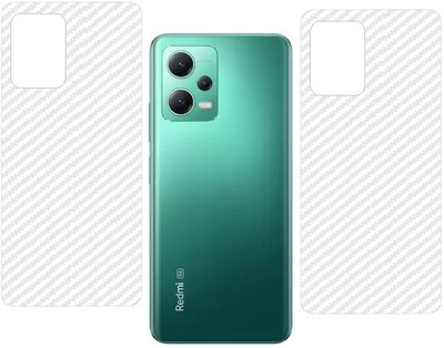 KMPERED Redmi Note 12 5G Mobile Skin(Transparent)