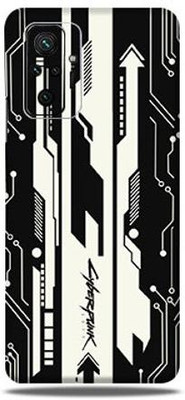 Mclaxa REALME 10 PRO 5G, White Cyberpunk For realme 10 pro, realme 10pro 5G Mobile Skin(White Cyberpunk skin (Only Back Panel Coverage))