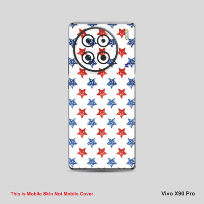VYBE The Smart Choice Vivo X90 Pro Pattern Mobile Skin Mobile Skin(Multi ColourCQ12)