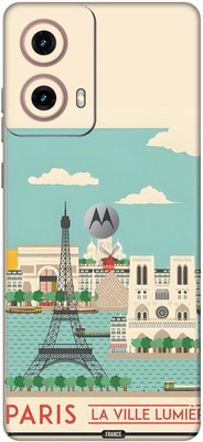 wrap craft MOTOROLA G85 5G Premium Vinyl Mobile Skin(Multicolor)