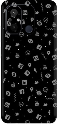 AMTHA AMTHA REDMI 12C Premium Vinyl Mobile Skin(Multicolor)