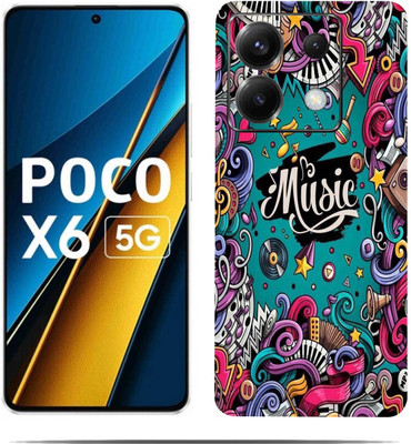 BugguSkin POCO X6 5G Mobile Skin(Ultra Super Royal Color Skin With HiighQuality MatteFinish_thanks)