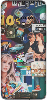 AMTHA AMTHA OnePlus 7T Mobile Skin(Multicolor)