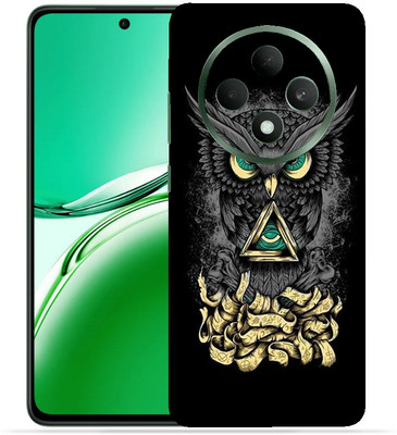 OggyBaba OggyBaba Oppo F27 Mobile Skin(Black Angry Owl)