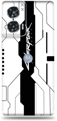 Mclaxa Moto Edge 50 Fusion Mobile Skin(XX White Cyberpunk)