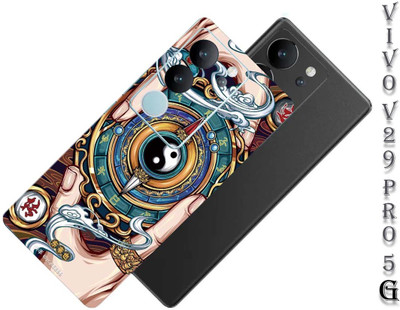 Pochanki Vivo V29 Pro 5G Mobile Skin(Rainbow Coach Back Skin Multicolor)