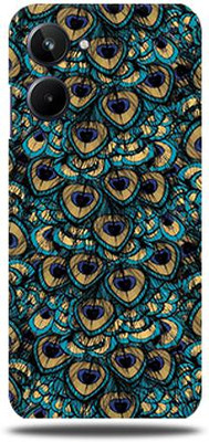 Mclaxa REALME 10 PRO 5G, Peacock Feather For realme 10 pro, realme 10pro 5G Mobile Skin(Peacock Feather skin (Only Back Panel Coverage))