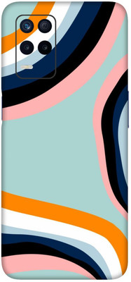 SKINADDA Realme 8s 5G Premium Vinyl Mobile Skin(Multicolor)