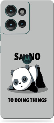 WeCre8 Skin's Motorola Edge 50 5G Mobile Skin(Say No Panda)