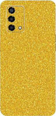 TJ CREATION Poco X2, POCO X2 Mobile Skin(Ultra Super Sparkling Golden GlitterSkin With High Mattte Finish.)