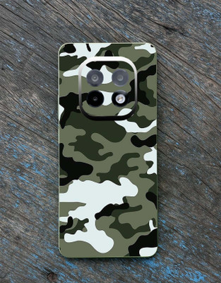 BugguSkin Realme Narzo 70 Turbo 5G Mobile Skin(green and white,grey)