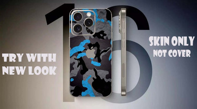 TJ CREATION Apple iPhone 16 Pro Mobile Skin(Light Blue)