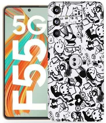 OggyBaba Samsung Galaxy F55 5g Mobile Skin(Doodle)