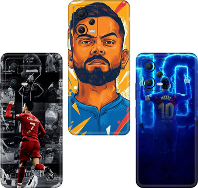 wrap craft POCO X5 PRO 5G COMBO(PACK OF 3)Camera&Back Protector Premium Vinyl Mobile Skin(Multicolor)
