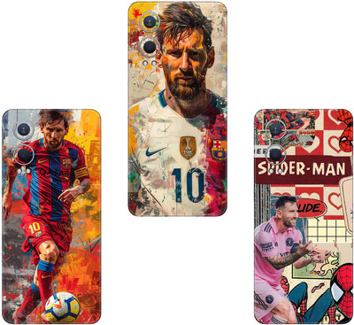 wrap craft REALME 8 5G COMBO(PACK OF 3)Camera&Back Protector Premium Vinyl Mobile Skin(Multicolor)