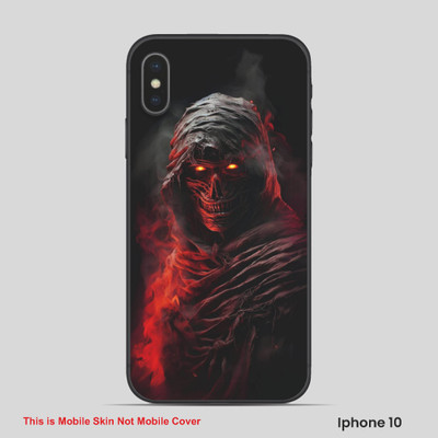 VYBE The Smart Choice iPhone 10 Horror Mobile Skin(English Walnut 2)