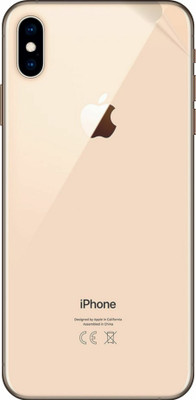 TJ CREATION Apple iPhone XS Max Mobile Skin(Transparent Frosted)