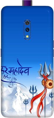 TECHMOZ Realme X Mobile Skin(Multicolor)